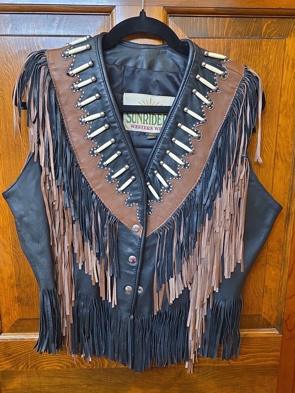 Sunriders Western Leather Vest